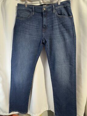 Mavi Jeans Mens Size 36x32 (Actual 31) Zach Straight Leg Stretch Casual Med Wash